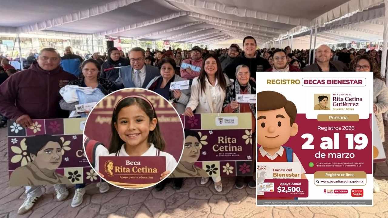 Beca Rita Cetina Primaria 2026: Registro del 2 al 19 de marzo